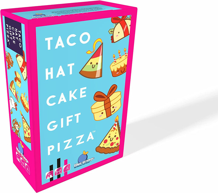 Blue Orange | Taco Hat Cake Gift Pizza | Card Game | Ages 8+ | 2-8 Players |