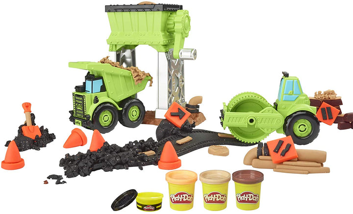 Jouet de construction Play-Doh Wheels Gravel Yard