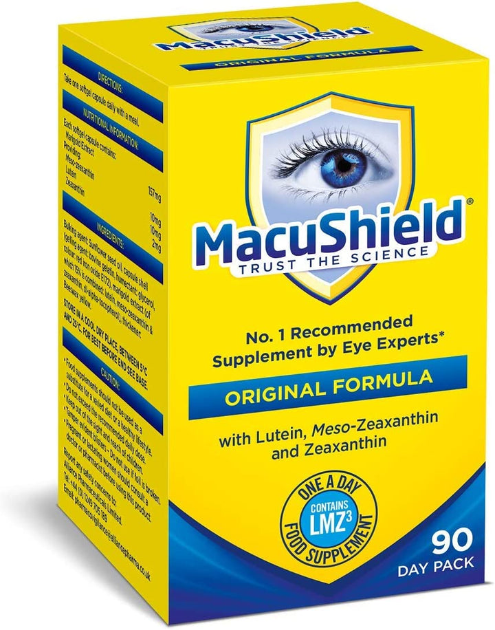 MacuShield Original Formula 90 Capsules