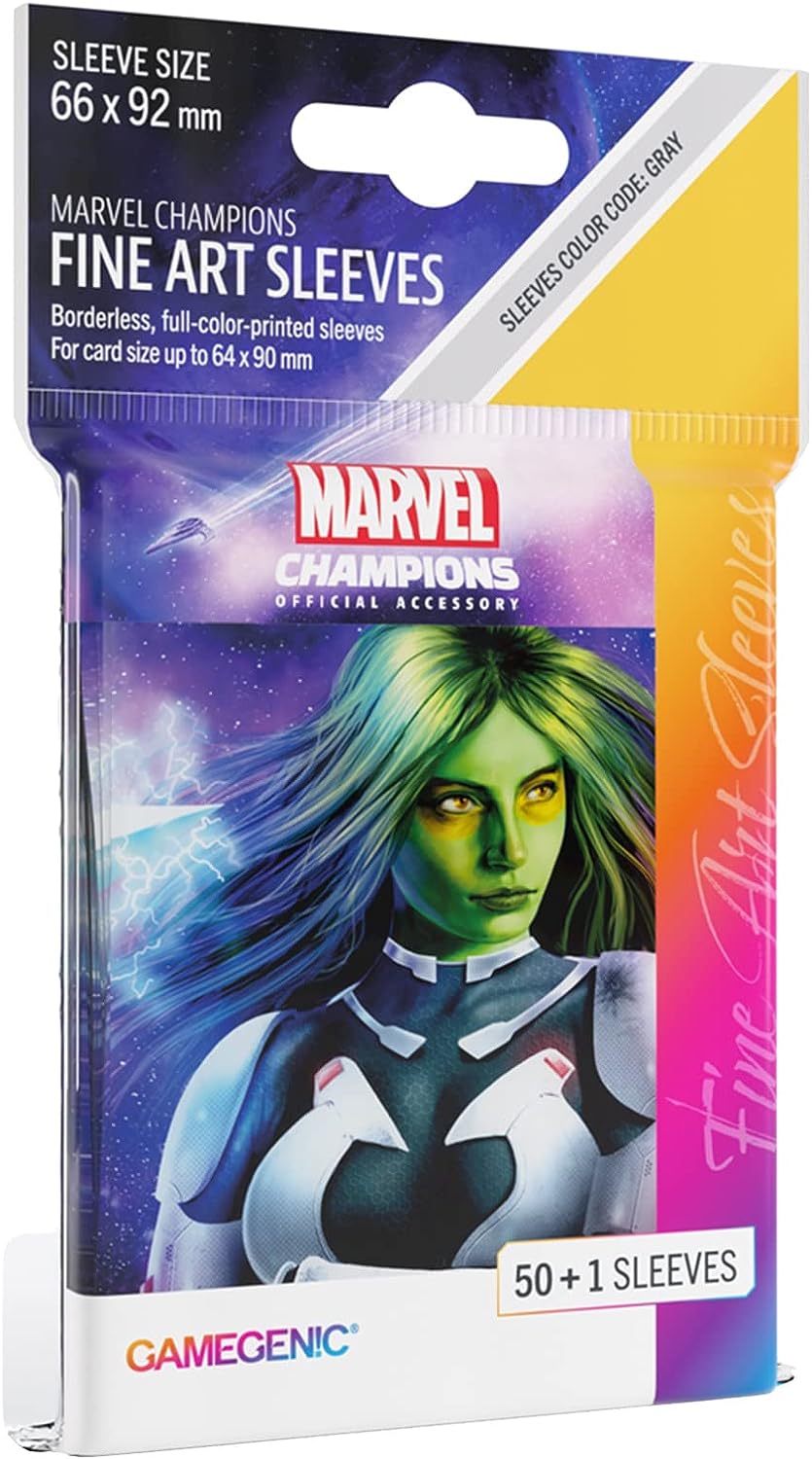 Gamegenic Marvel Champions The Card Game Offizielles Gamora Fine Art Sleeves Pack o