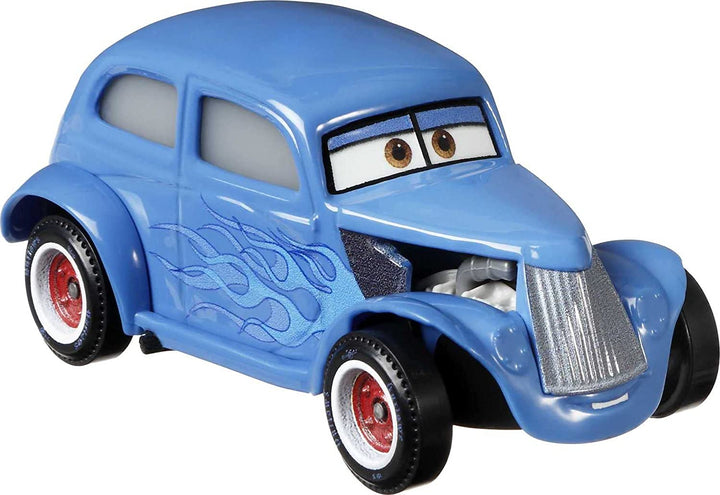 Disney Cars und Pixar Cars Hot Rod River Scott, Miniatur-Rennauto zum Sammeln, Spielzeug basierend auf Cars-Filmen, für Kinder ab 3 Jahren, mehrfarbig