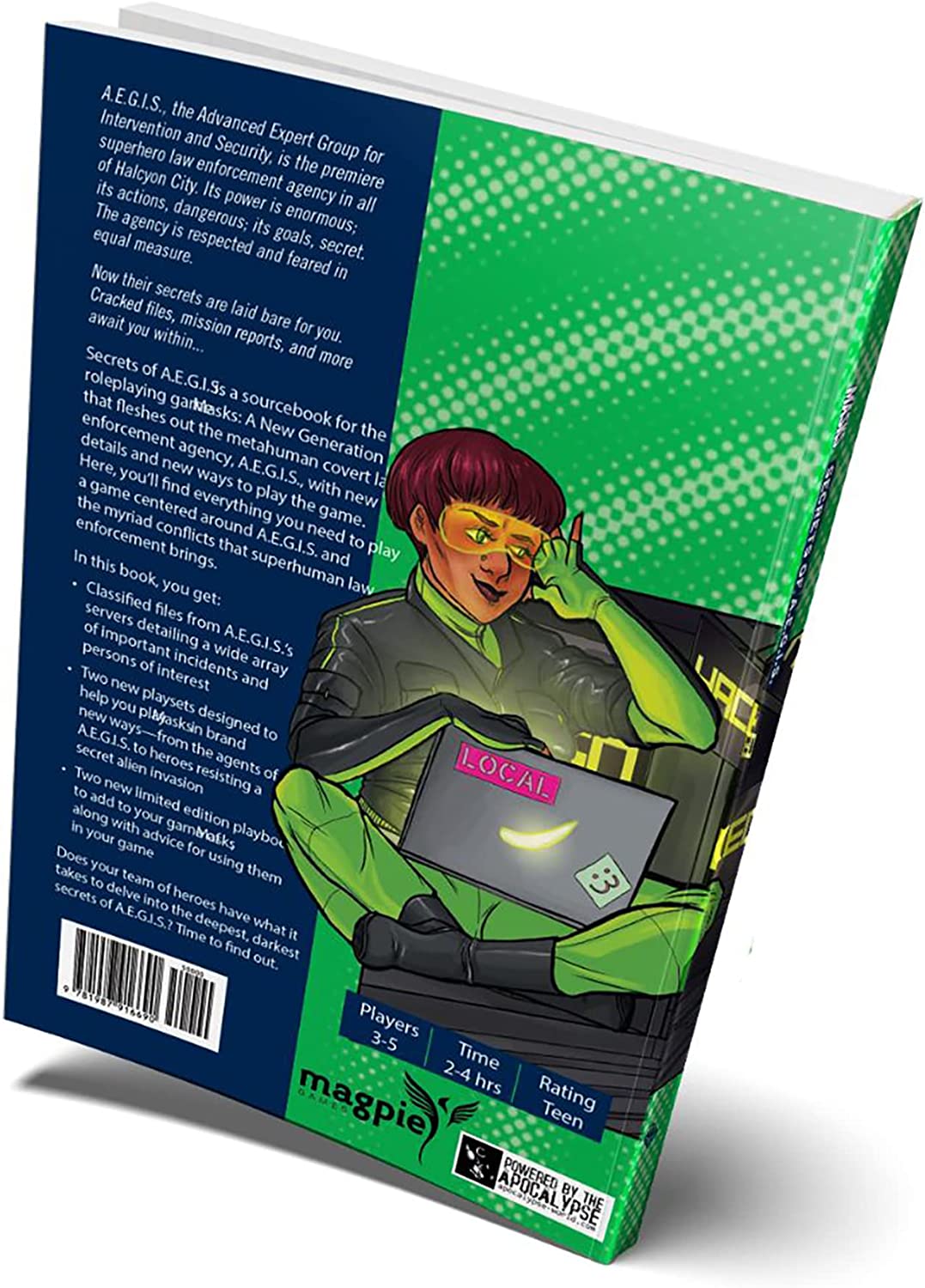Masks - Secrets of A.E.G.I.S. Hardcover