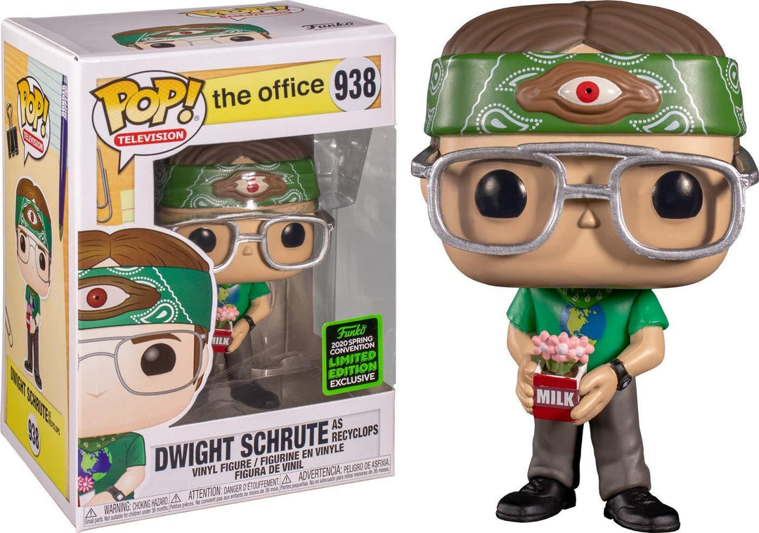 The Office Dwight Schrute (come Recyclops) esclusiva Funko 45916 Pop! Vinile #938