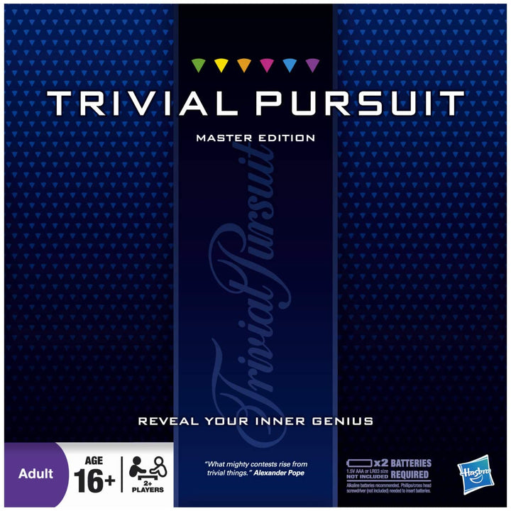 Hasbro Gaming Trivial Pursuit Master Edition