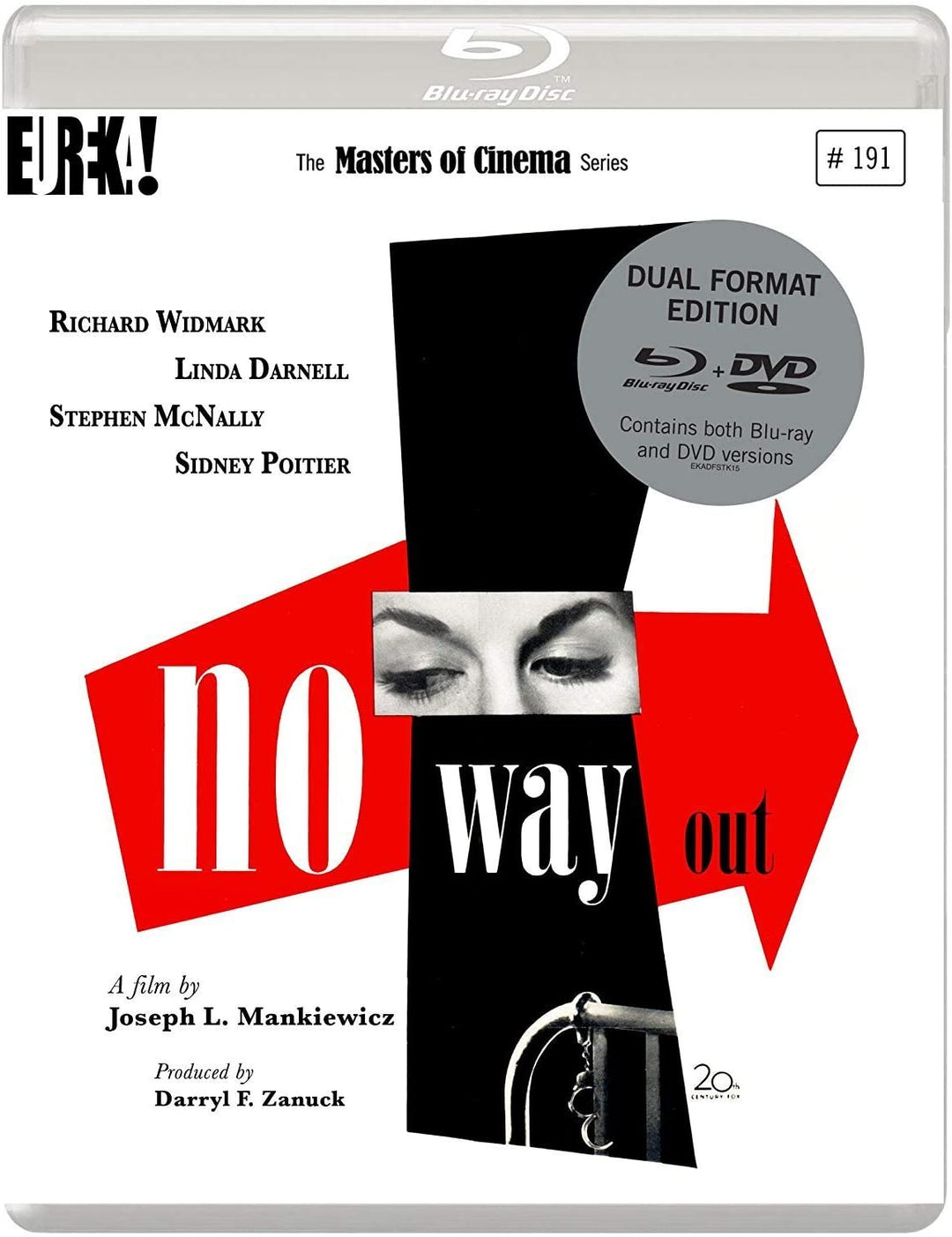 No Way Out (1950) [Masters of Cinema] Dual Format edition - Thriller/Action [Blu-ray]