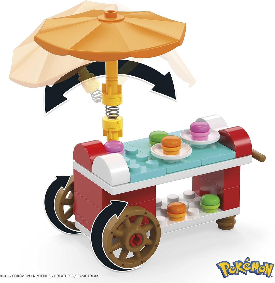 ?MEGA Pokémon Adventure Builder Picknick-Spielzeugbauset, Eevee- und Lucario-Figur