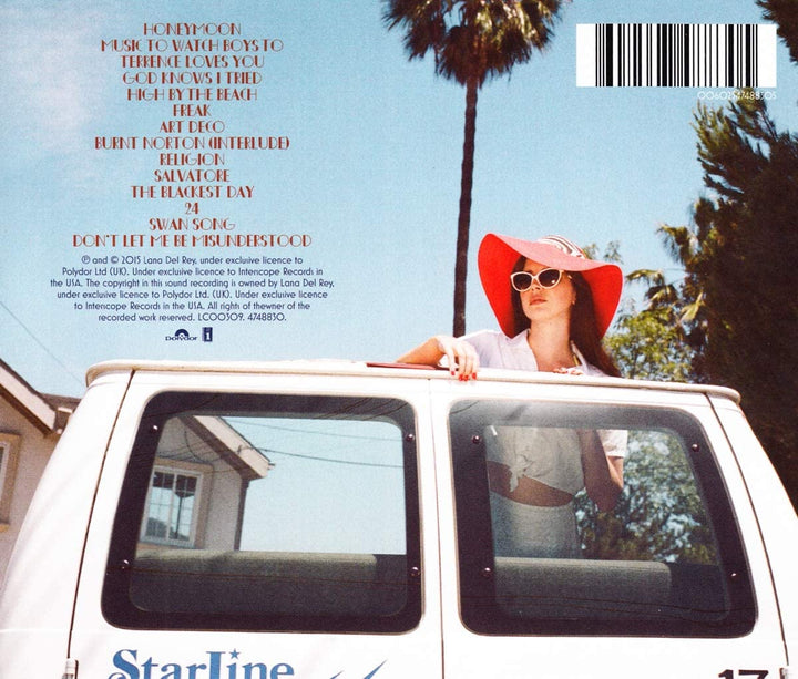 Honeymoon - Lana Del Rey [Audio-CD]