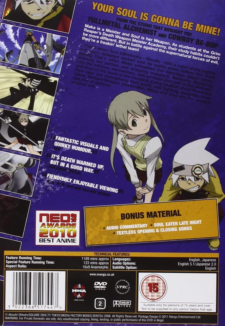 Soul Eater – Die komplette Serie [DVD]