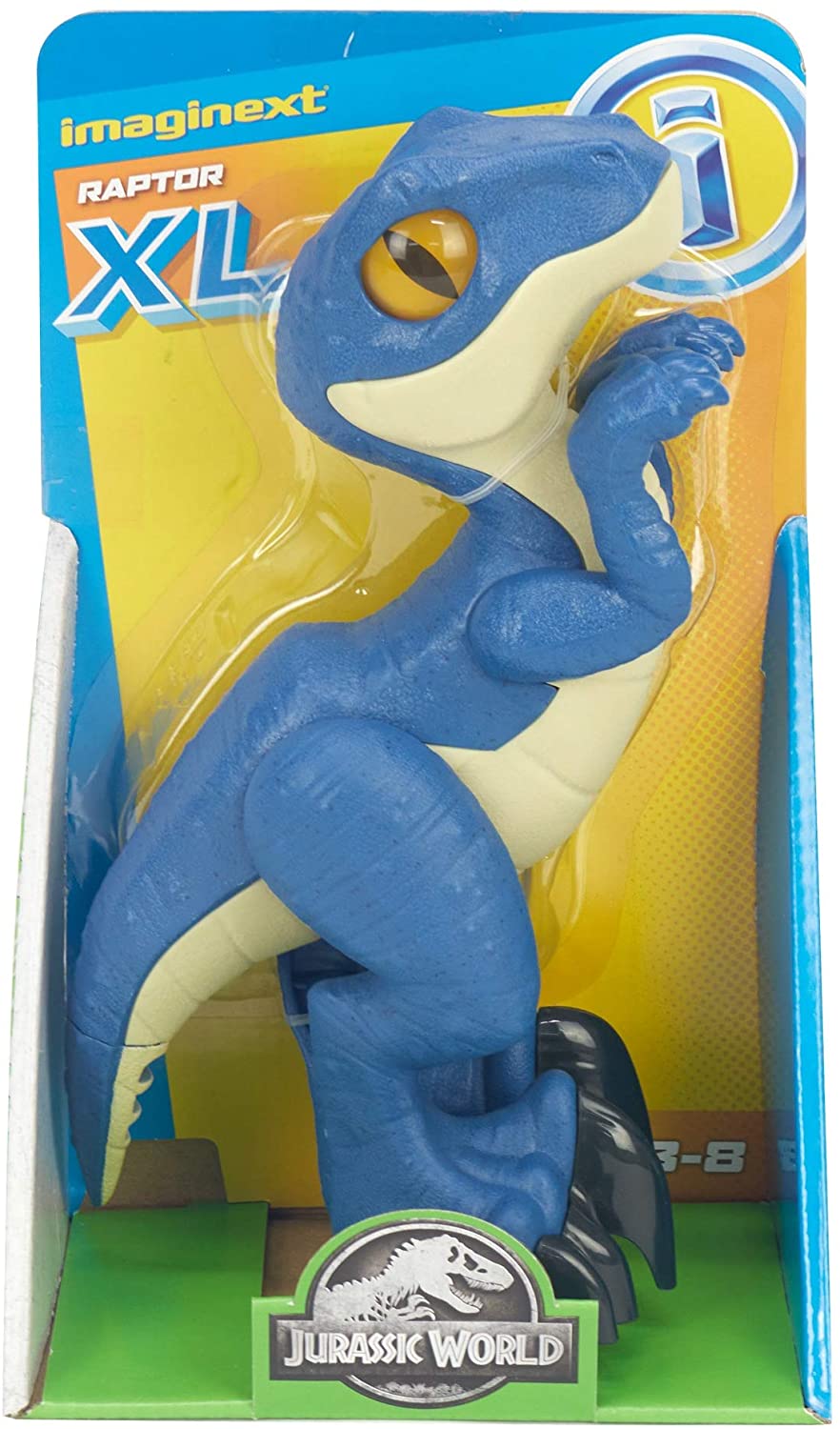 Fisher-Price Imaginext Jurassic World Raptor XL Dinosaurio