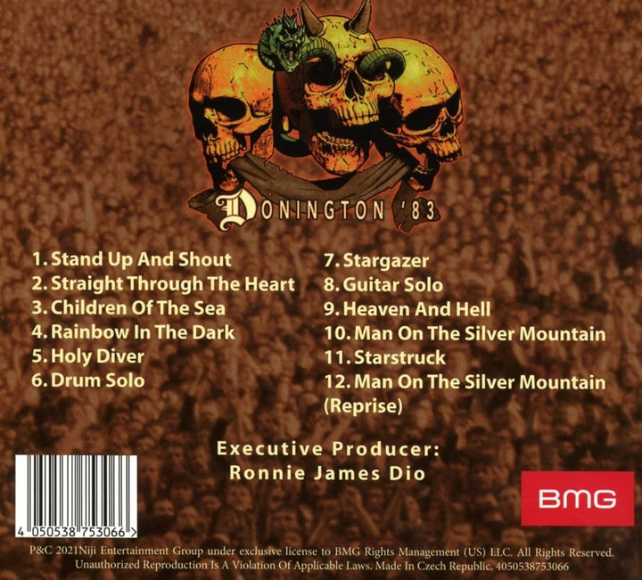 Dio At Donington '83 (mit Lentikularabdeckung) [Audio-CD]