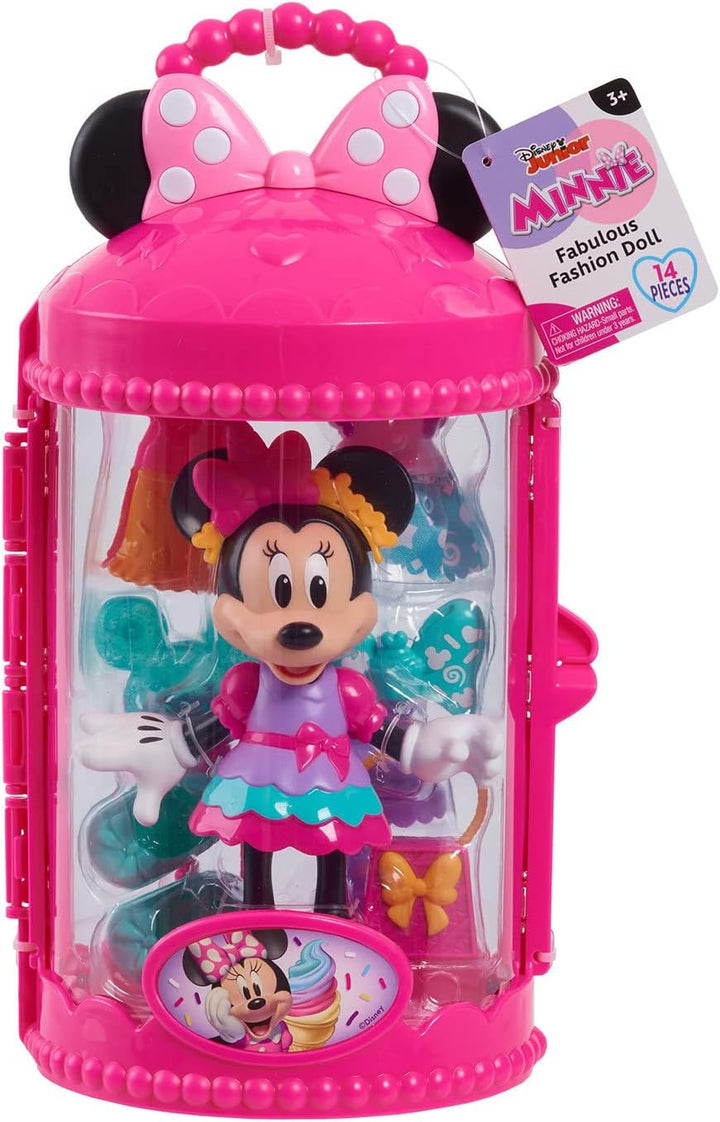 Minnie Mouse Fabulous Fashion Doll, 89992, mehrfarbig
