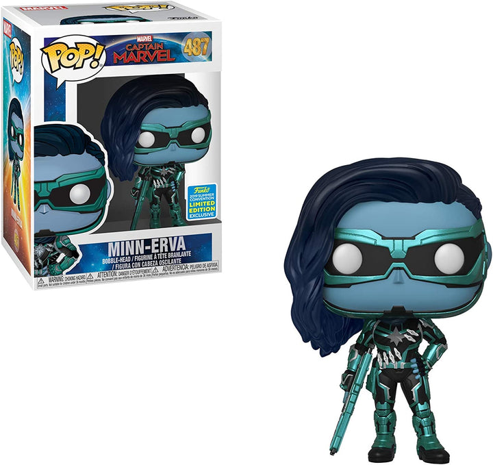 Marvel Captain Marvel Minn Erva Exclu Funko 41104 Pop! Vinyl Nr. 487