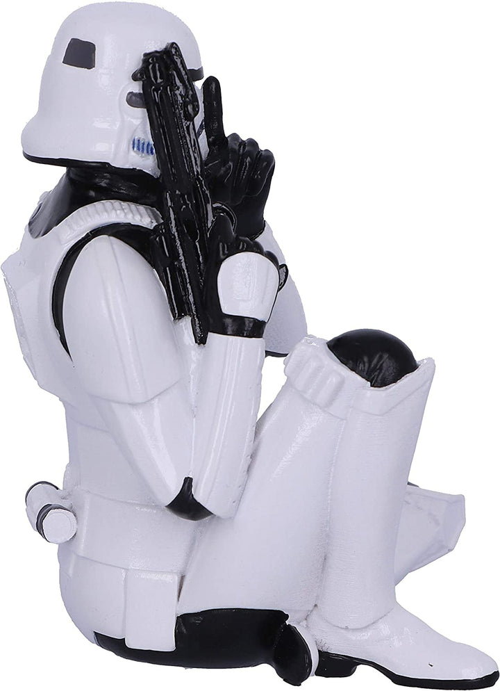Nemesis Now B4894P9 Original Stormtrooper Three Wise Sci-Fi Speak No Evil, Mehrfarbig, 10 cm