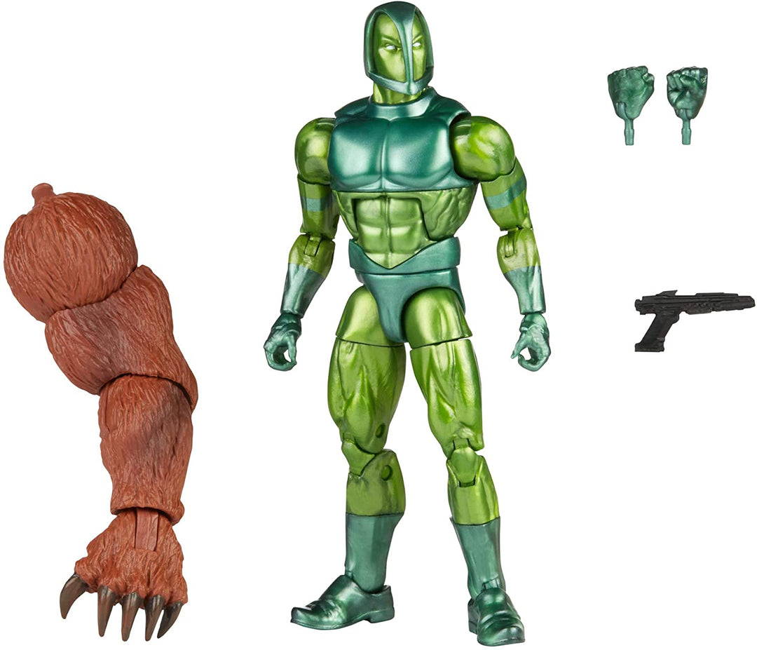 Hasbro Marvel Legends Series 6-inch Vault Guardsman Action Figure Toy, Includes 3 Accessories and Build-A-Figure Part, Premium Design and Articulation Multicolor, F0356