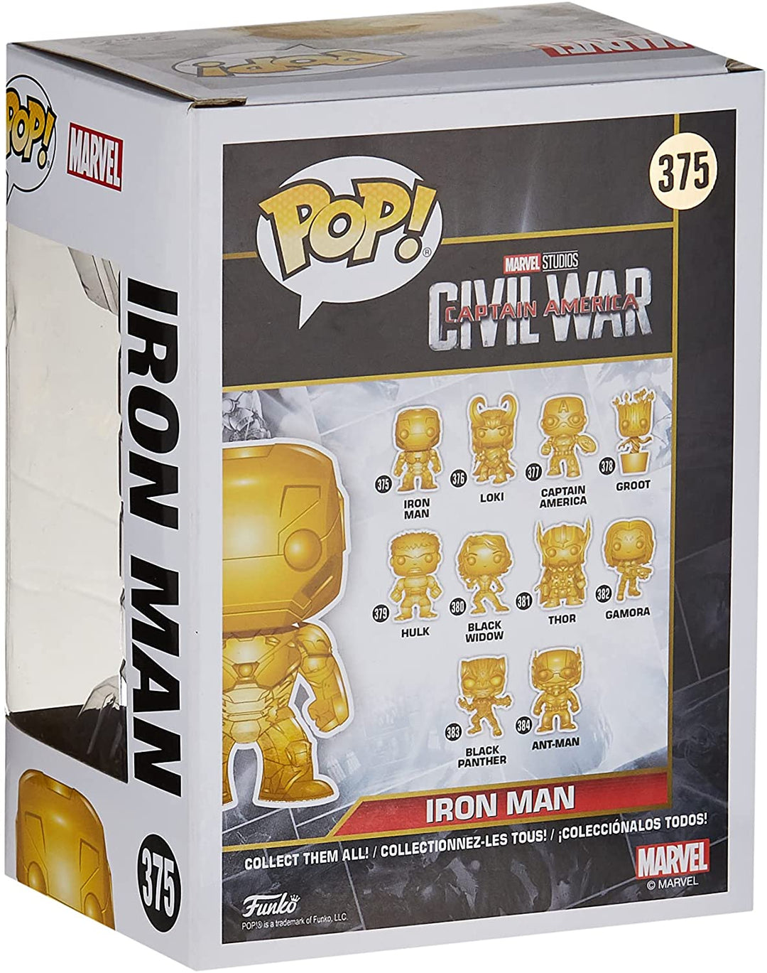 Marvel Studios The First Ten Years Iron Man Funko 33434 Pop! Vinyl #375