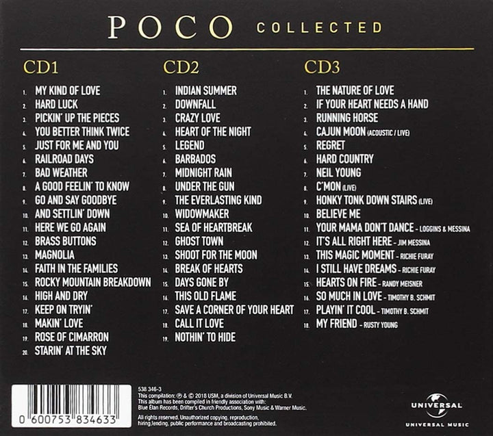Poco – Poco Collected [Audio-CD]