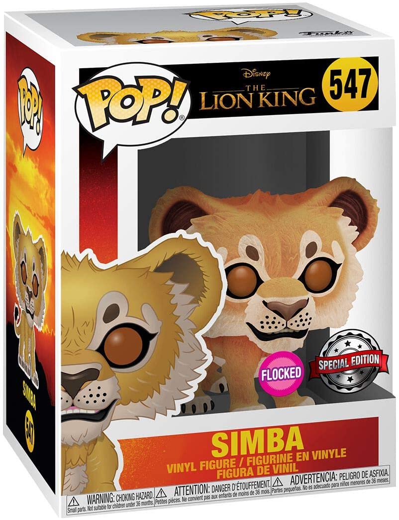 Disney Der König der Löwen Simba Exclu Funko 39704 Pop! Vinyl #547