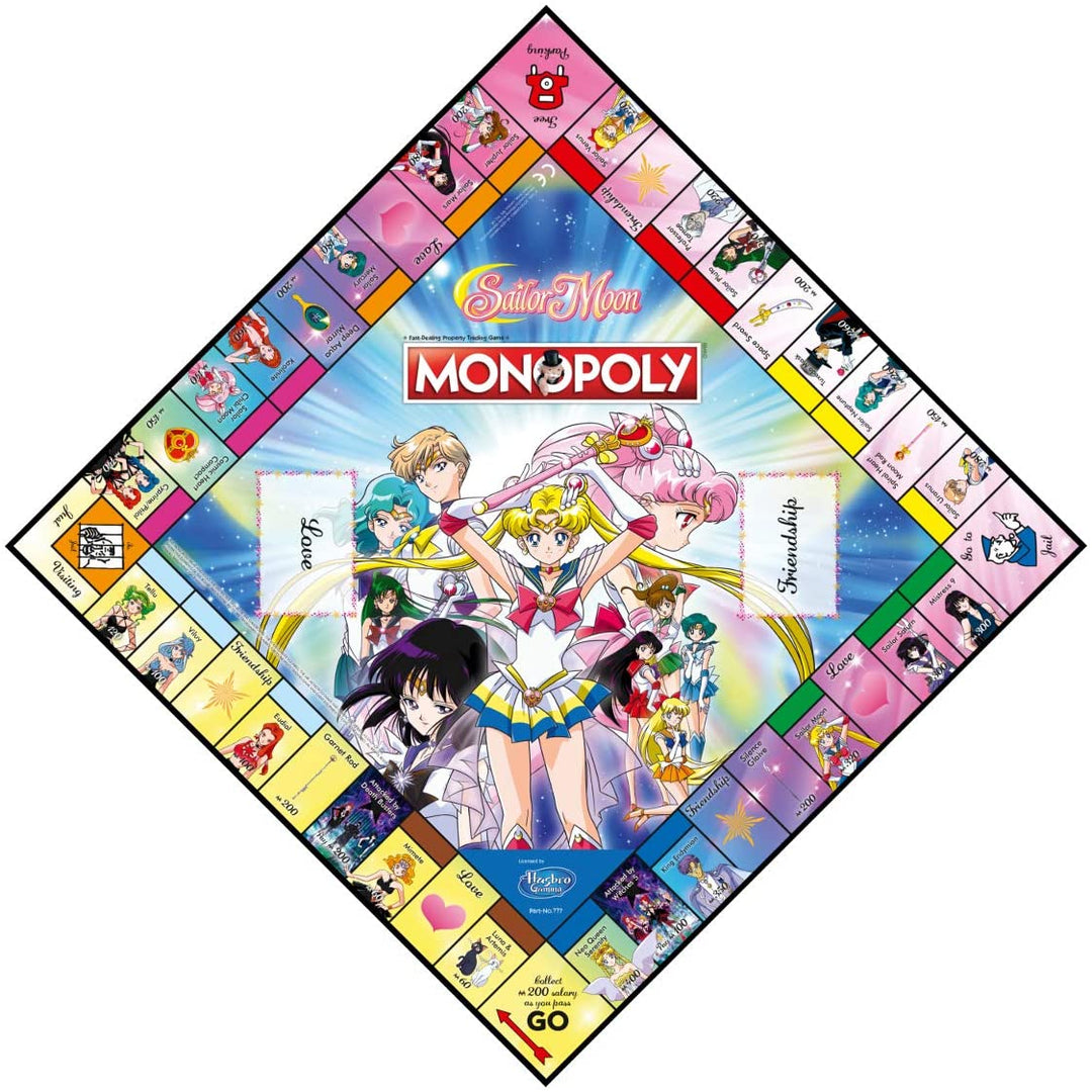 Mosse vincenti Sailor Moon Monopoly Board Game