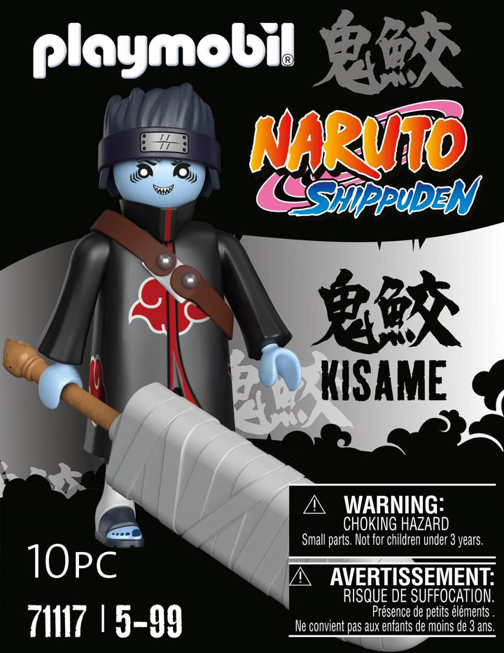 Playmobil 71117 Naruto: Kisame Figurenset, Naruto Shippuden Anime-Sammlerfigur