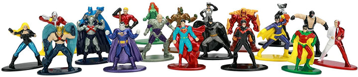 Jade - Set of 20 DC Nano Figures Collectible Metal Figures Measuring 4 cm (253255018), Assorted Colour/Model