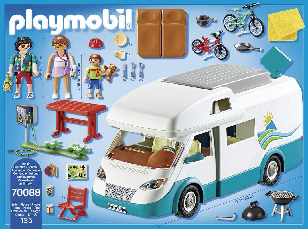 Playmobil 70088 Family Fun Camper Van avec Meubles