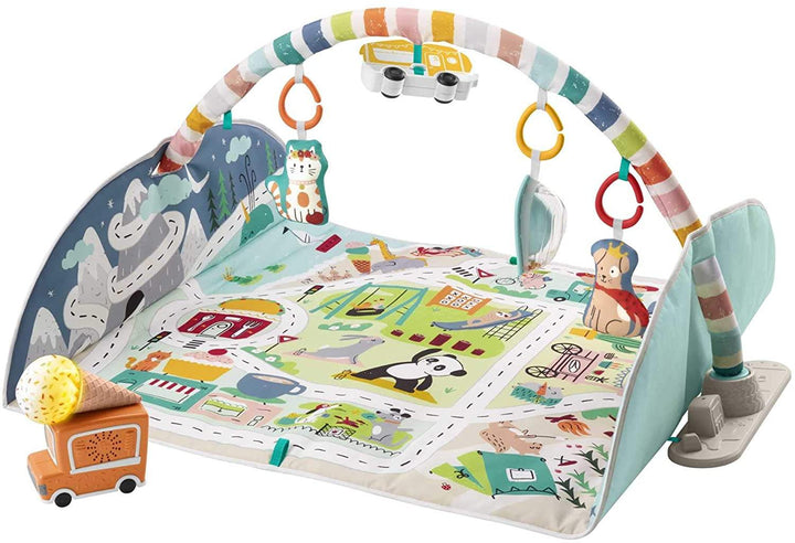 Fisher-price Activity City Gym to Jumbo Play Mat - Yachew