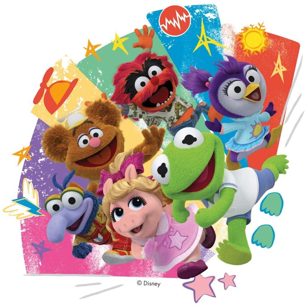 Jumbo 19759 Disney Muppet Babies 4 in 1 Shaped Puzzles - Yachew