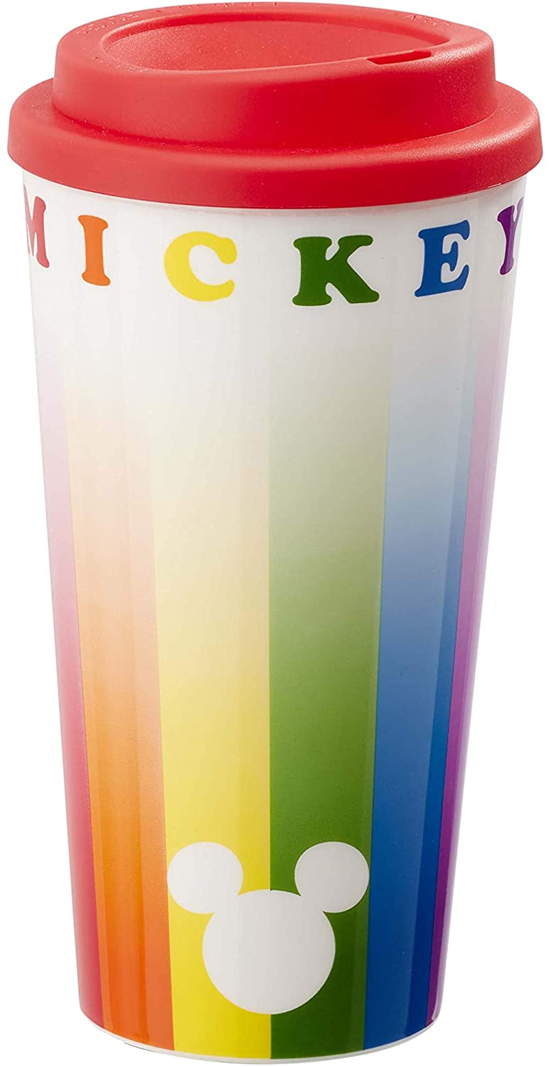 Funko Becher mit Kunststoffdeckel, Mehrfarbig, 420ml