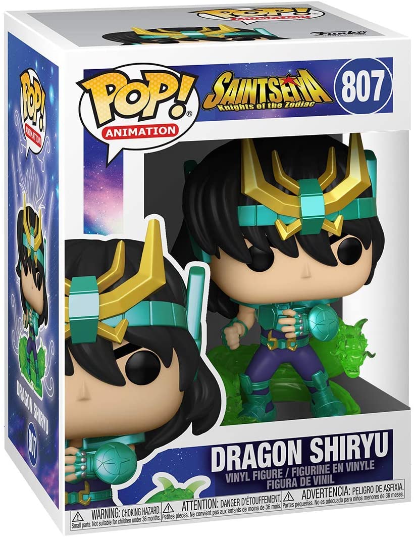 Saint Seiya Ritter des Tierkreisdrachen Shiryu Funko 47689 Pop! Vinyl #807