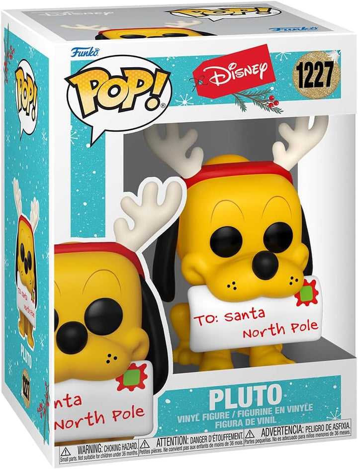 Funko POP! Disney: Holiday - Pluto - Collectable Vinyl Figure