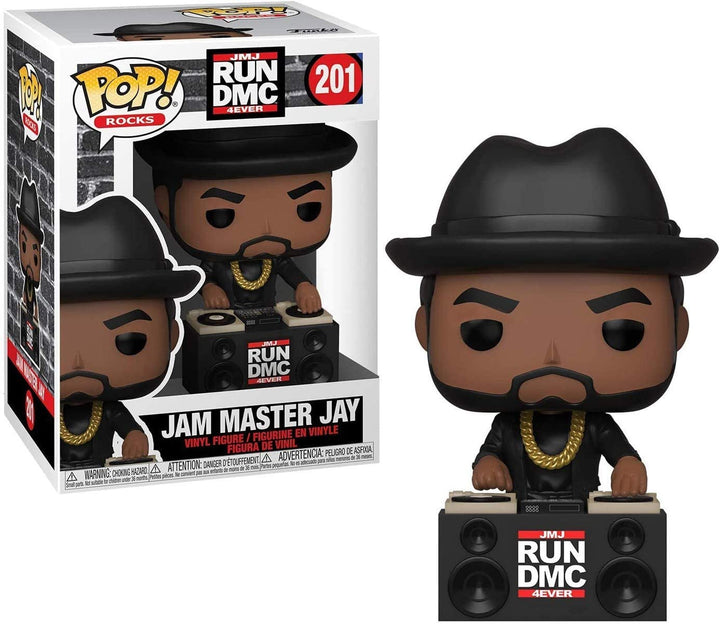 JMJ Run DMC 4Ever Jam Master Jay Funko 47166 Pop! Vinilo # 201