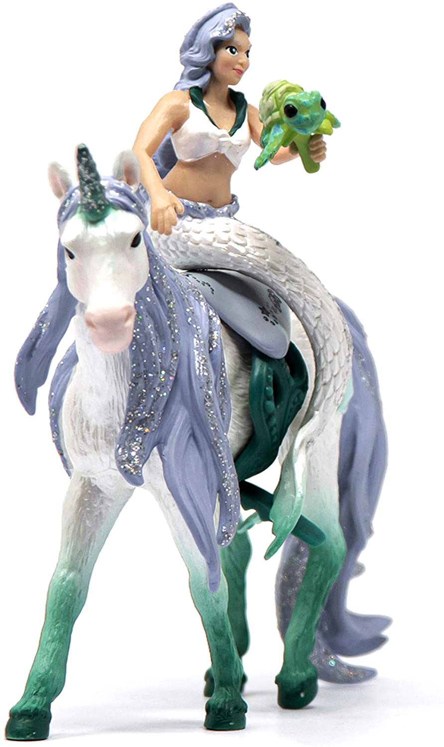 Schleich 42509 sirène à cheval sur la mer Licorne Bayala