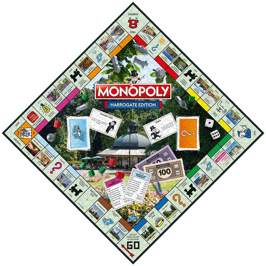 Harrogate Monopoly 1000 Teile Puzzle-Spiel