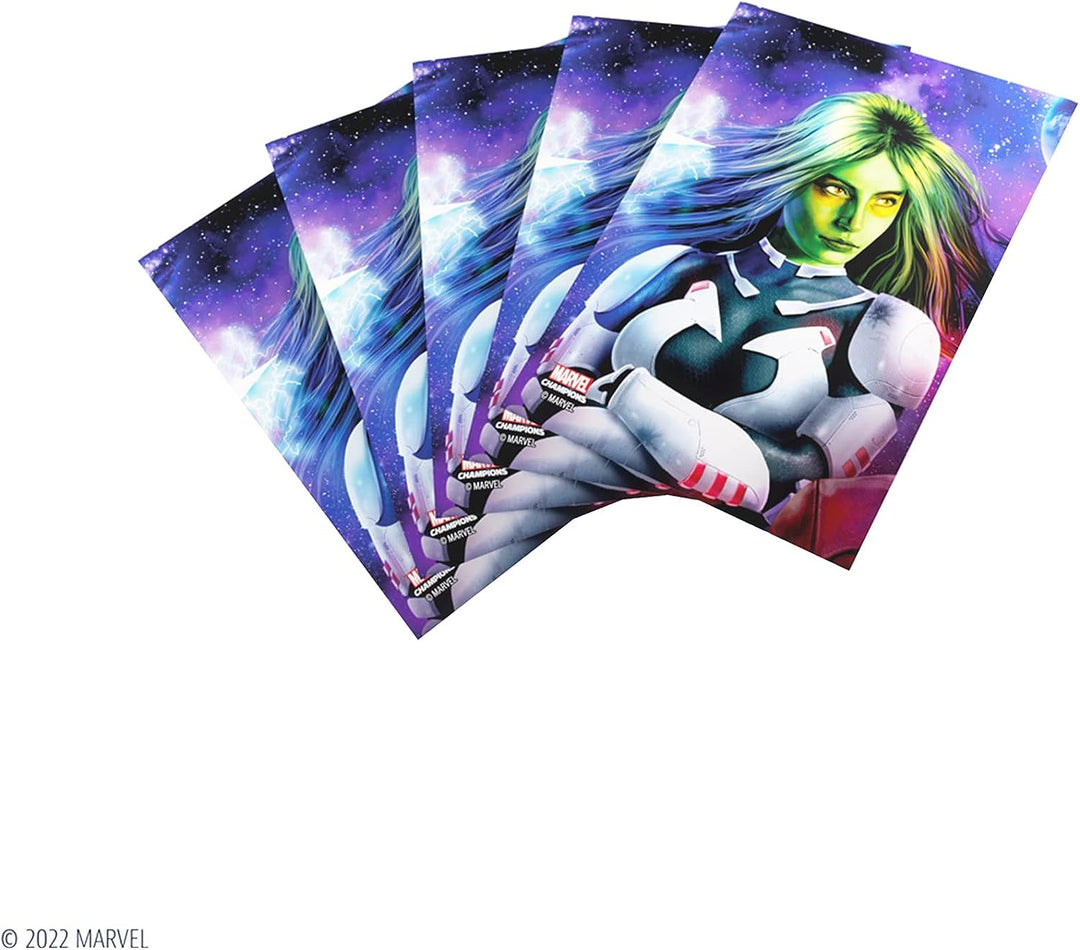 Gamegenic Marvel Champions The Card Game Offizielles Gamora Fine Art Sleeves Pack o