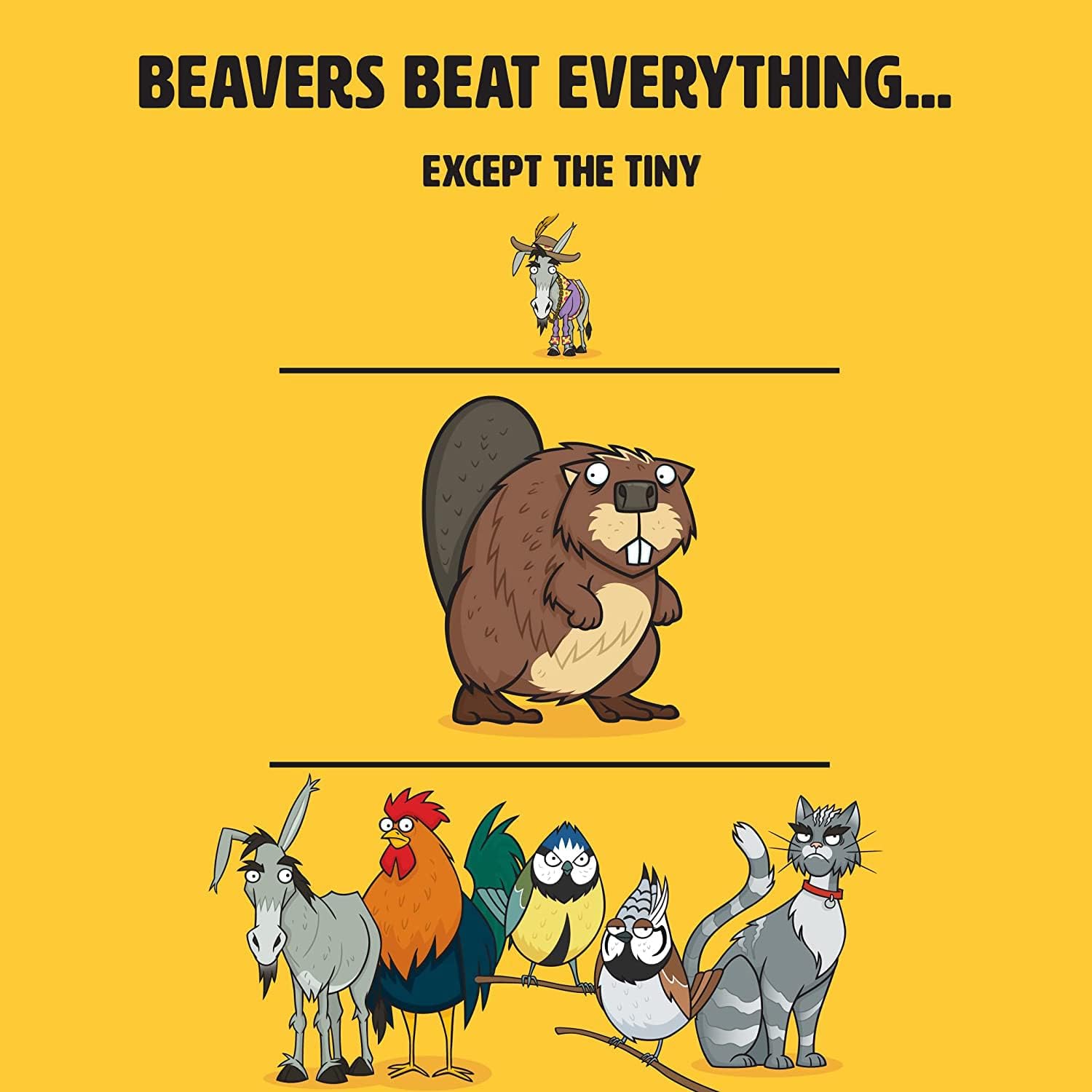 Ginger Fox Giant Beaver Tiny Ass Party Game 5