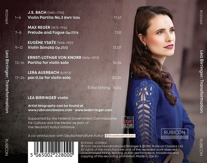Birringer, Lea - Lea Birringer: Transformation [Audio CD]