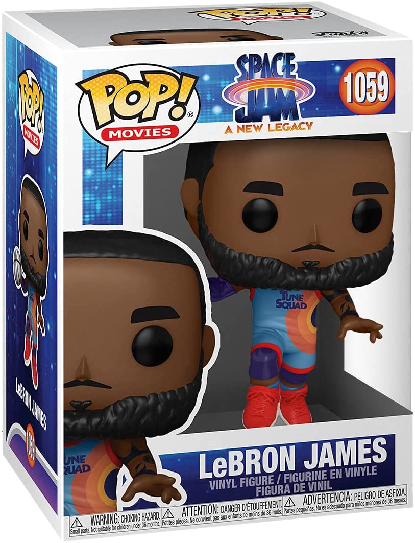 Space Jam Una nuova eredità LeBron James Funko 55974 Pop! Vinile #1059