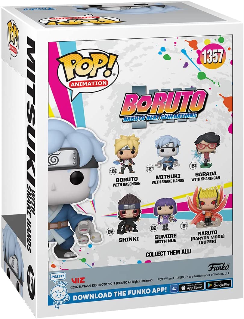 Animation: Boruto-Mitsuki mit Schlangenhänden Funko 61386 Pop! Vinyl Nr. 1357