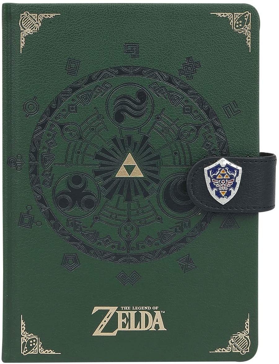 Pyramid International A5 "The Legend Of Zelda" Notebook, Green