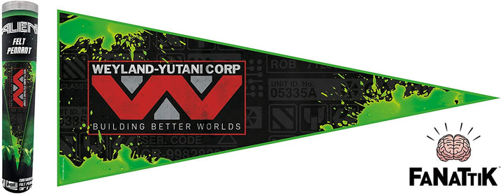Alien Weyland-Yutani Corp Wall Pennant