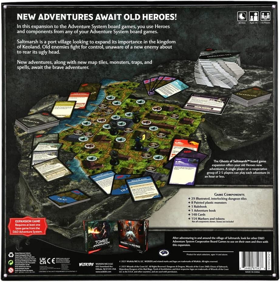 Dungeons &amp; Dragons – Ghosts of Saltmarsh Adventure System Brettspiel Premium Edi