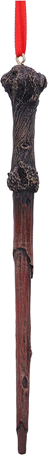 Nemesis Now Potter Harry's Wand Hanging Ornament, Brown, 15.5cm