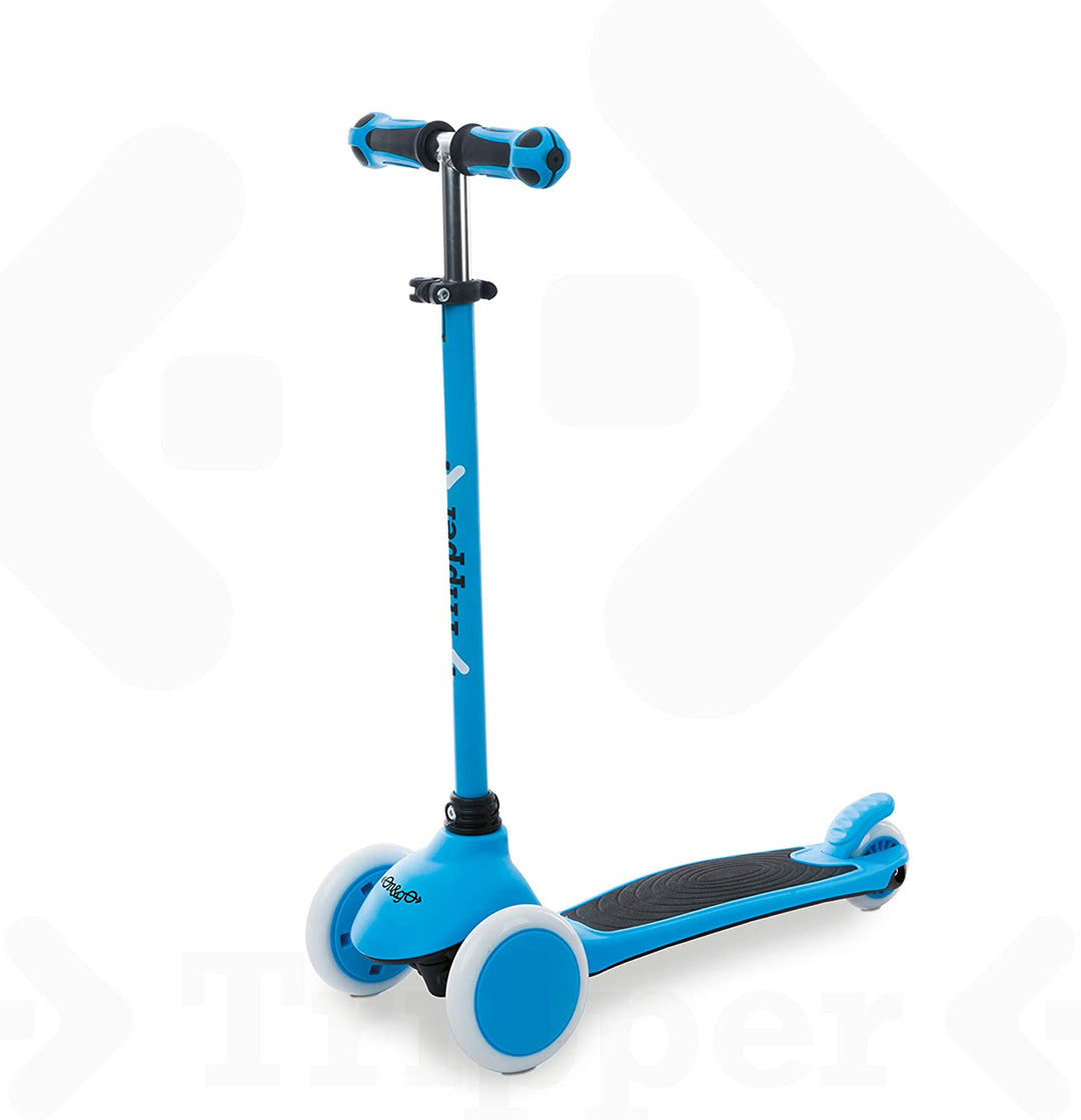 Mondo On&amp;Go 3-Rad-Tripper-Scooter mit PU-Rädern und TPR-Griffen – Blaue Rückseite S
