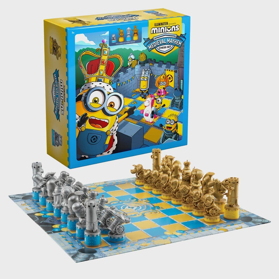 Das Noble Collection Minions Medieval Mayhem Schachspiel