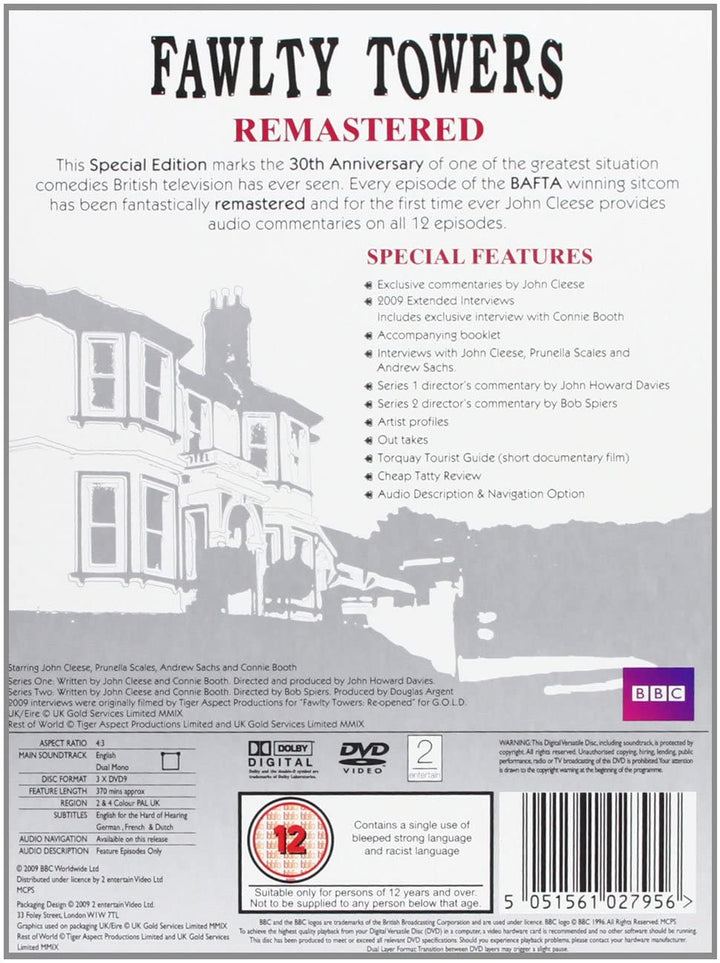 Fawlty Towers – Komplette Sammlung – Komödie [DVD]