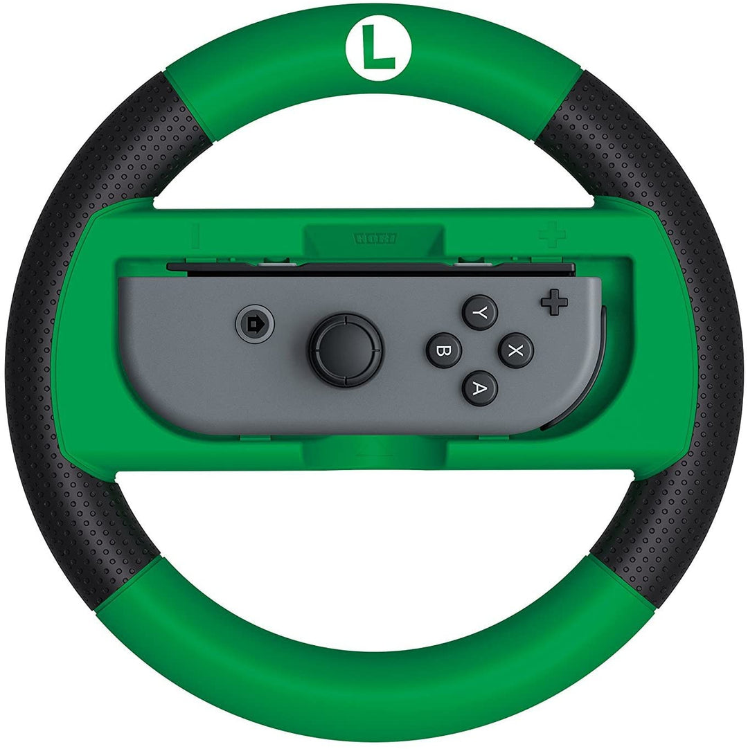 Hori Mario Kart 8 Deluxe Luigi Racing Wheel Controller for Nintendo Switch