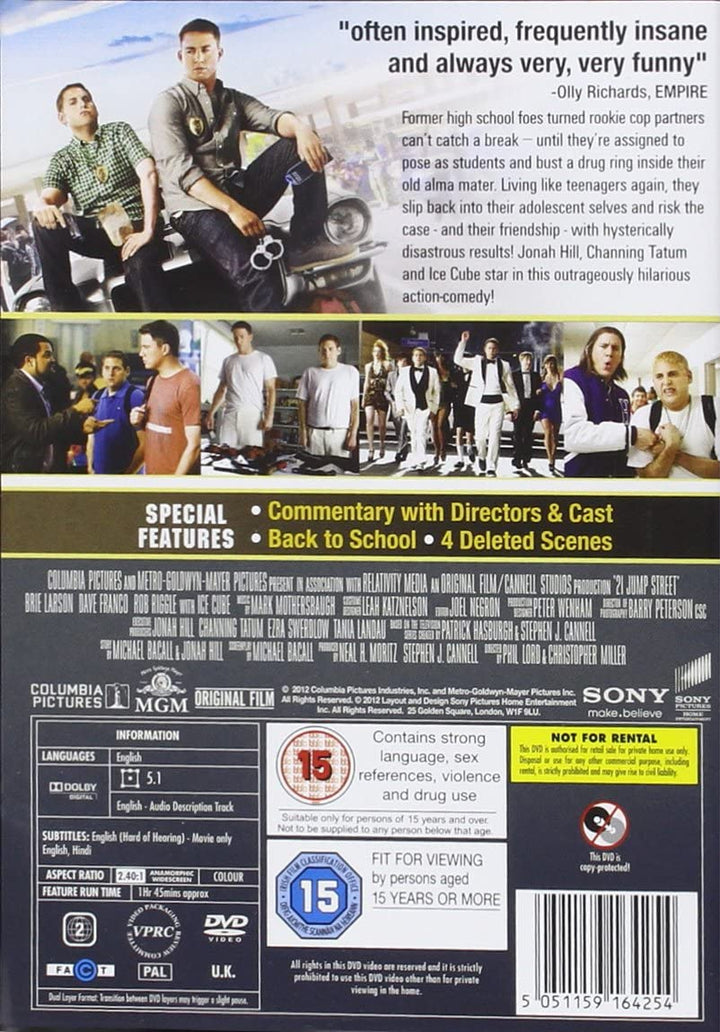 21 Jump Street [2012] [DVD]