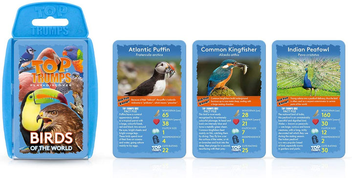 Birds Top Trumps Kartenspiel