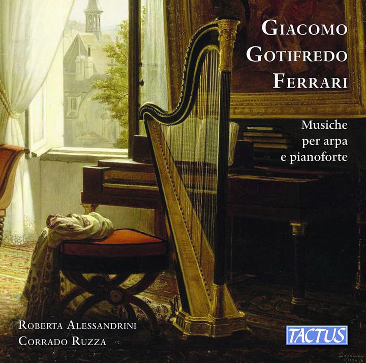Roberta Alessandrini - Ferrari: Music For Harp [Roberta Alessandrini; Achille Fait; Martino Bortolotti; Marta Sanson; Corrado Ruzza] [Tactus: TC 760602] [Audio CD]