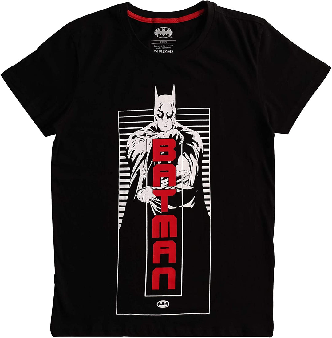 Warner - Batman - Dark Knight T-Shirt (M) Schwarz